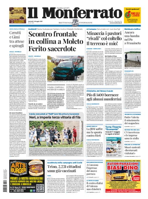 Il Monferrato - Edizione 34 del 04/05/2021